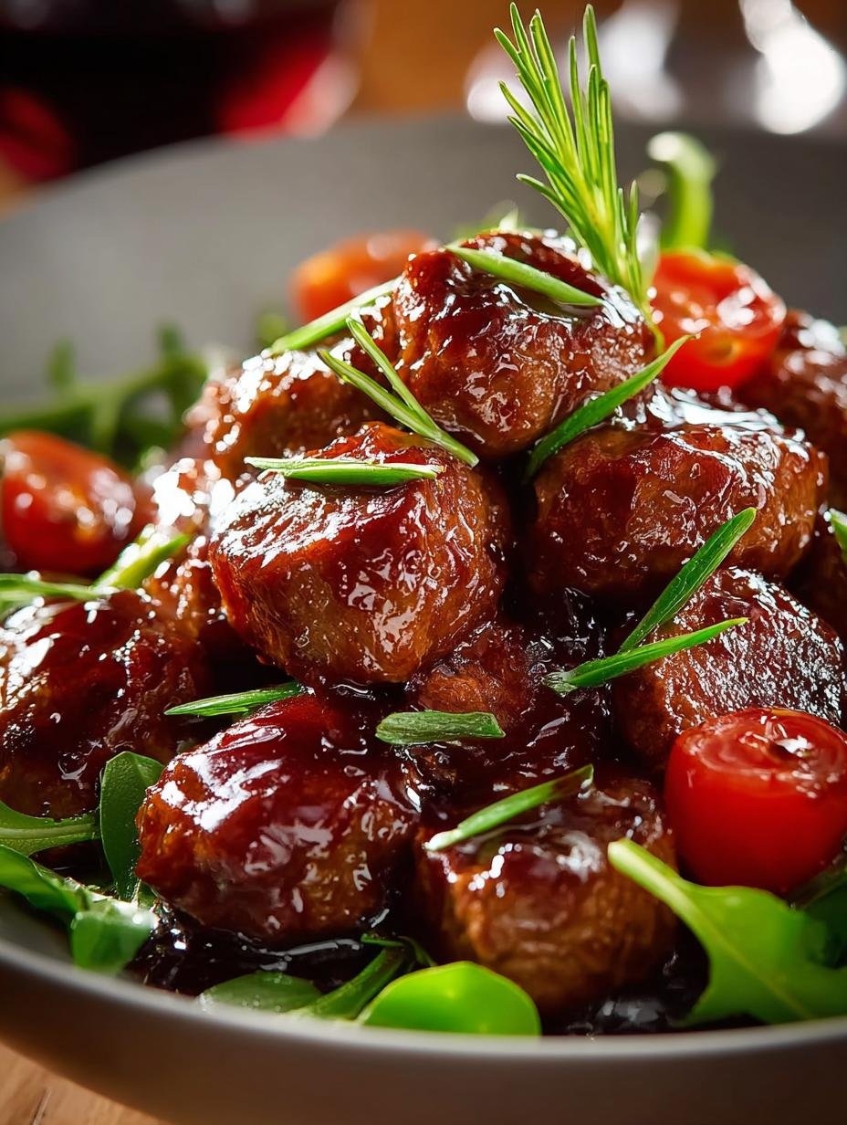 Sweet Spicy Grape Beef: 5 Irresistible Meatball Recipes - Sweet Spicy Grape Beef - main visual representation