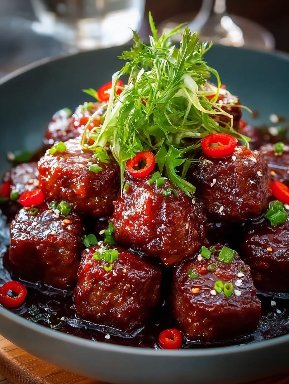 Sweet Spicy Grape Beef: 5 Irresistible Meatball Recipes - Sweet Spicy Grape Beef - additional detail