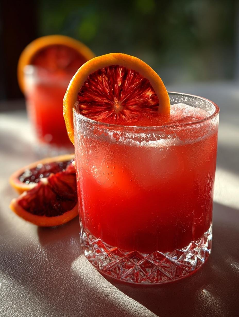 Blood Orange Vanilla Shrub: 5 Refreshing Uses - Blood Orange Vanilla Shrub - main visual representation