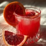Blood Orange Vanilla Shrub
