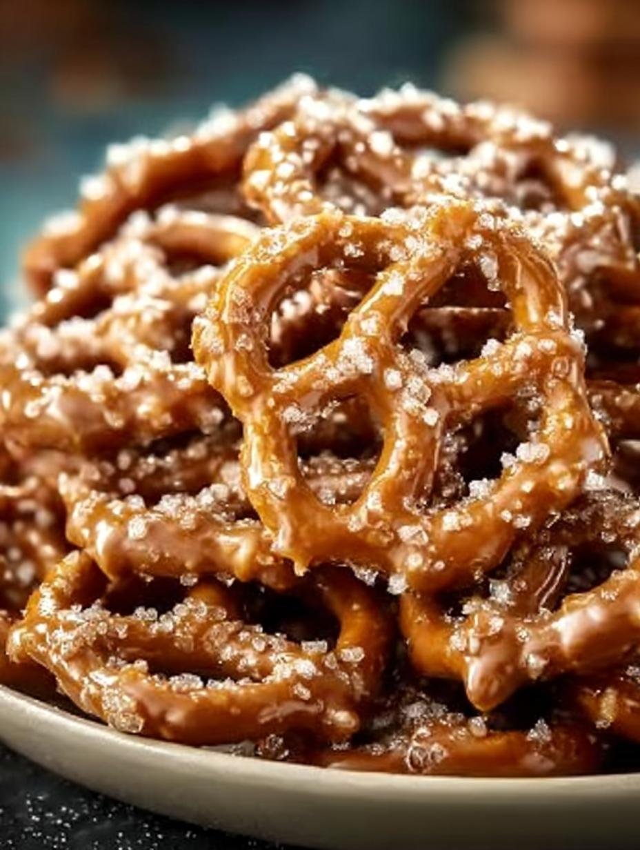 Delicious Butter Toffee Pretzels Step-by-Step Recipe - Butter Toffee Pretzels Step - additional detail