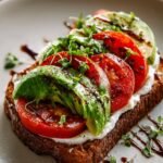 Caprese Avocado Toast