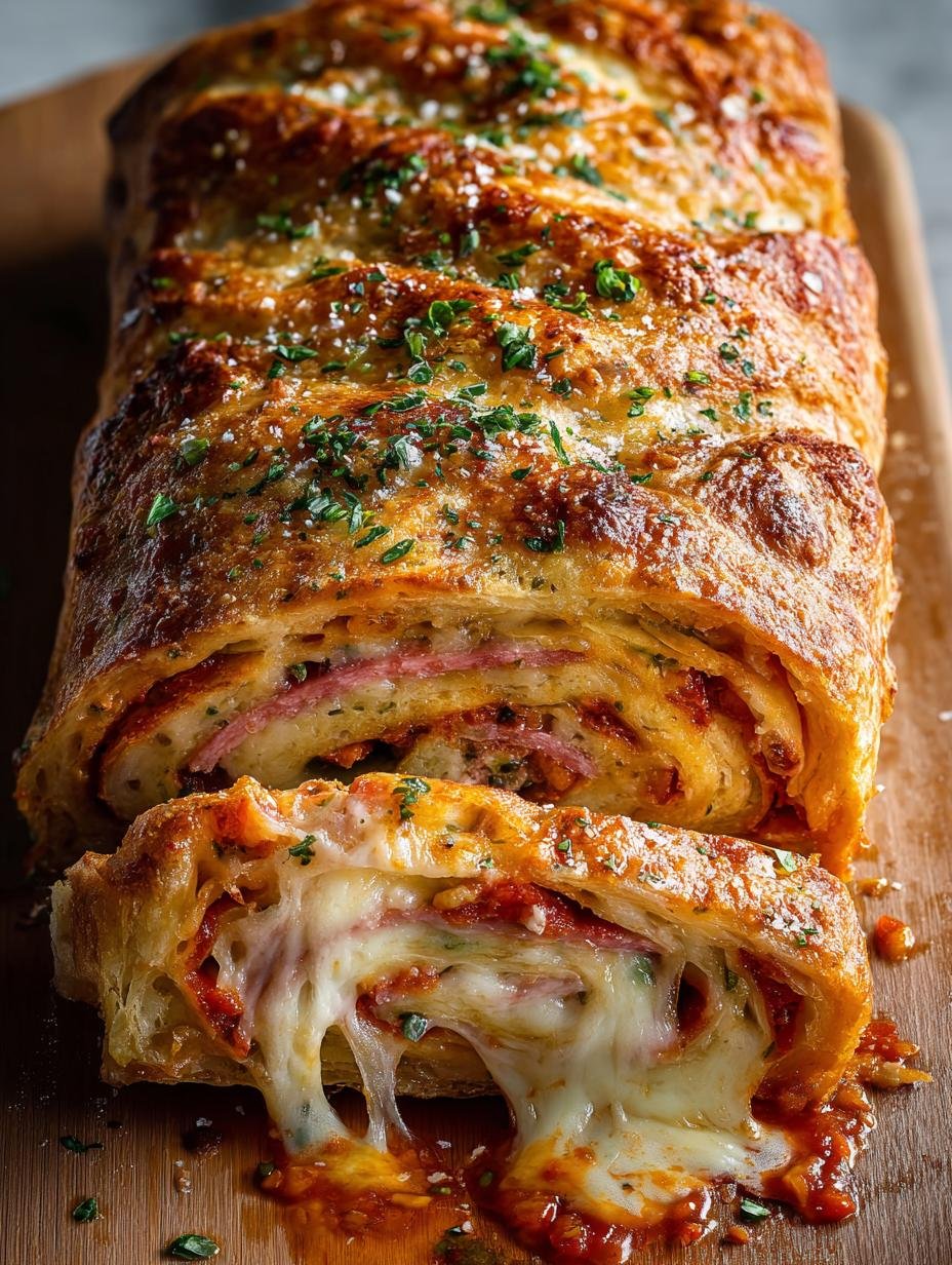 Delicious Cheesy Stuffed Stromboli Recipe You’ll Love - Cheesy Stuffed Stromboli - main visual representation