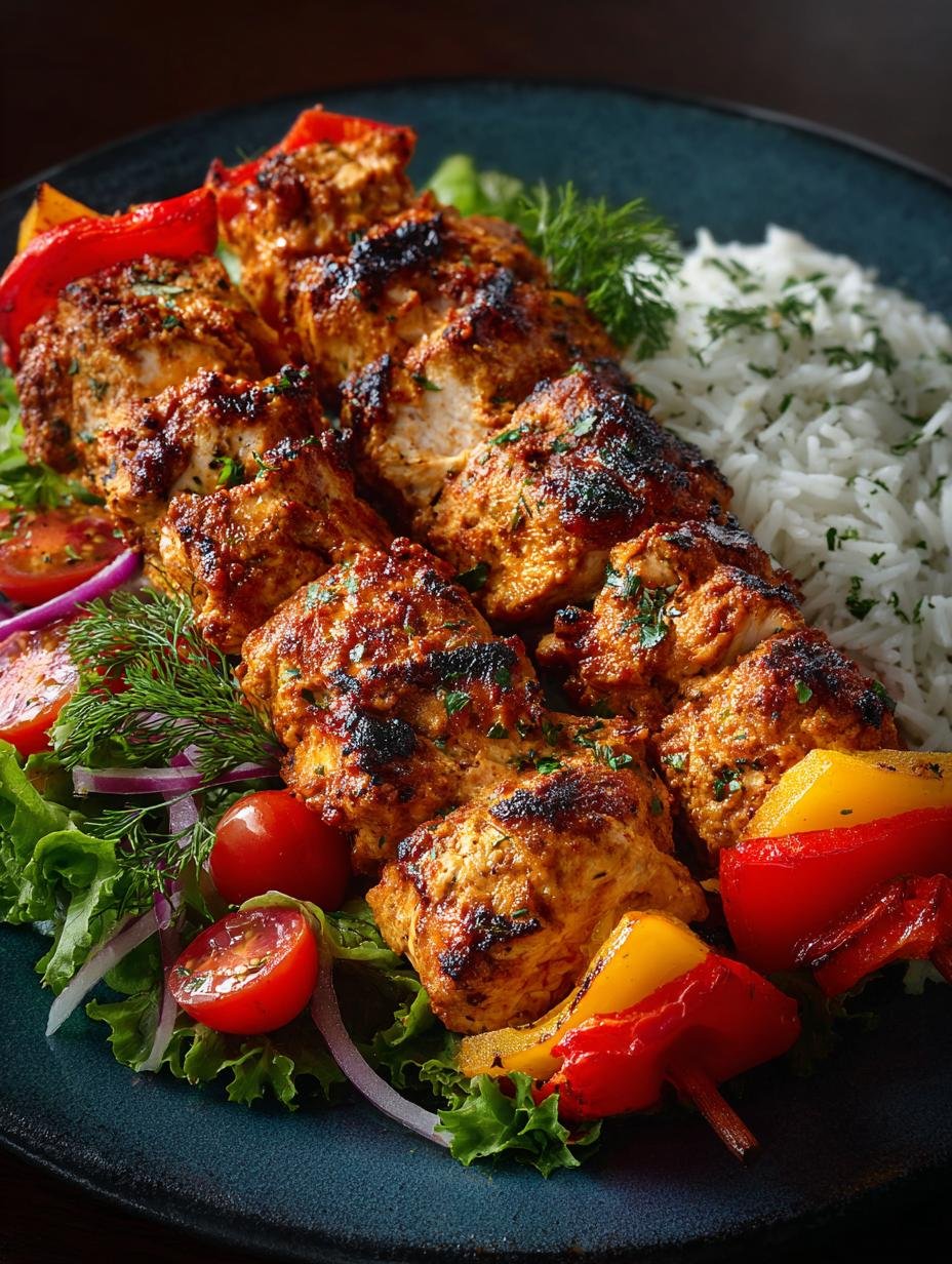 Delicious Chicken Chelo Kebab with Saffron Rice - Chicken Chelo Kebab - additional detail