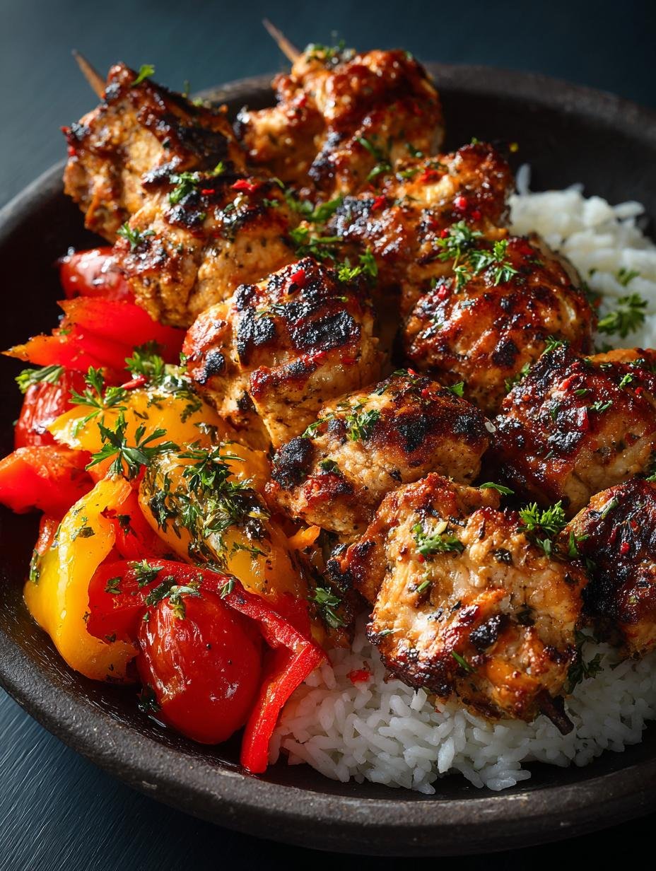 Chicken Chelo Kebab