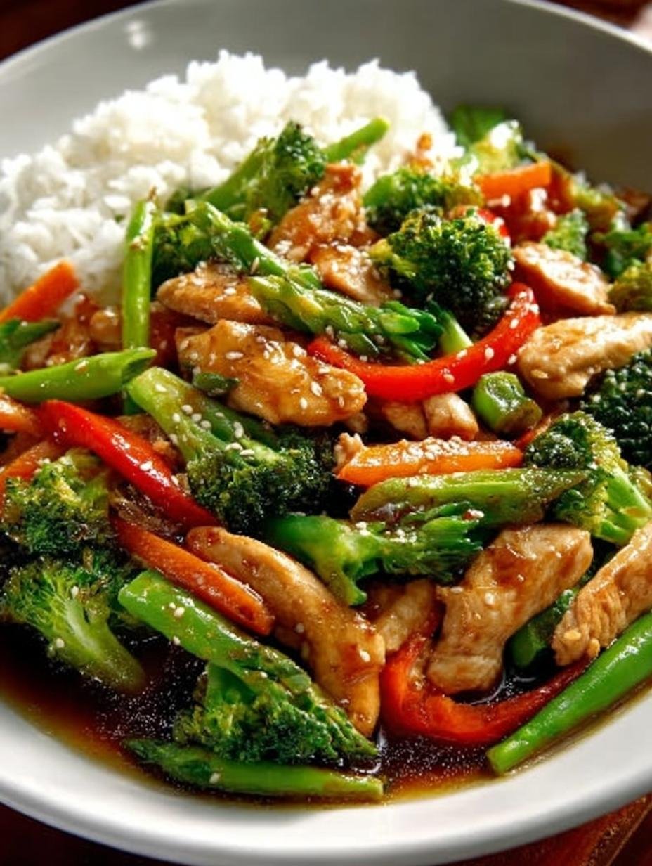 Irresistible Chicken Stir Fry Incredible with vibrant vegetables and tender chicken