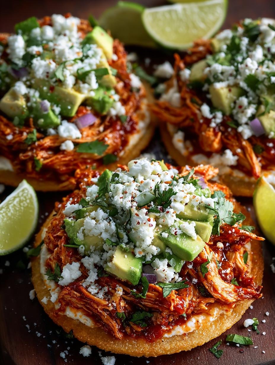 Chicken Tinga Tostadas: 7 Irresistible Ways to Enjoy - Chicken Tinga Tostadas - main visual representation