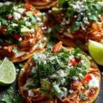 Chicken Tinga Tostadas