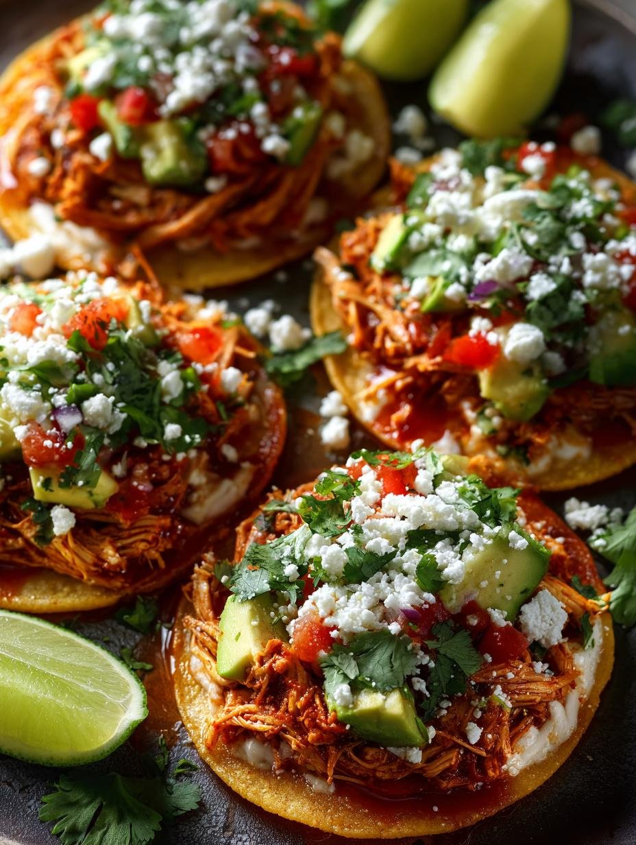 Chicken Tinga Tostadas: 7 Irresistible Ways to Enjoy - Chicken Tinga Tostadas - additional detail