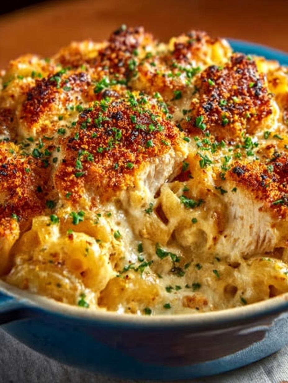 Crack Chicken Mac Cheese: 7 Amazing Comfort Food Recipes - Crack Chicken Mac Cheese - additional detail