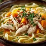 Crack Chicken Noodle Soup