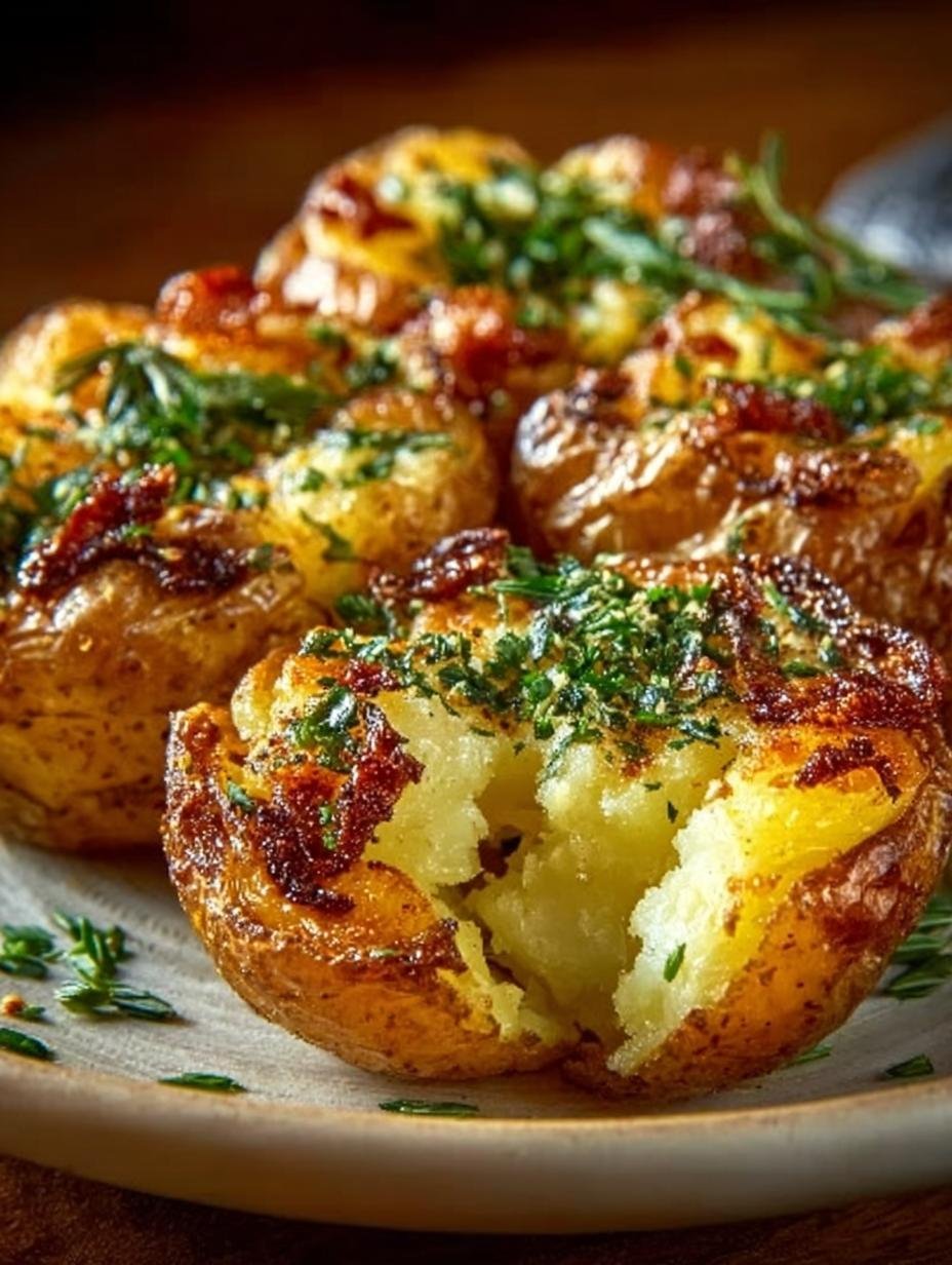 Crispy Smashed Potatoes Incredible Recipe for Perfect Flavor - Crispy Smashed Potatoes Incredible - main visual representation