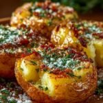Crispy Smashed Potatoes That