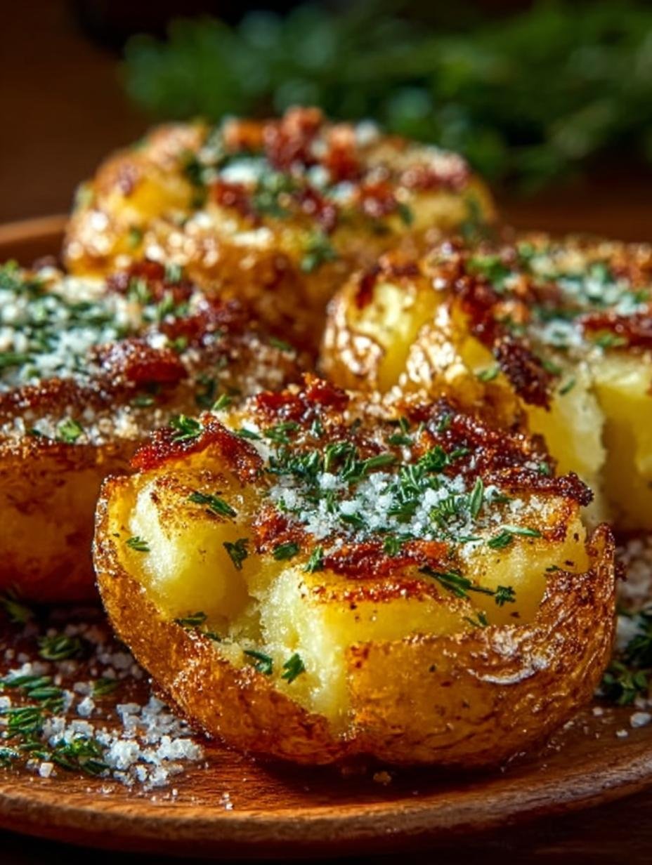 Crispy Smashed Potatoes That Will Make You Crave More