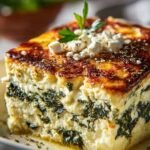 Feta Spinach Casserole