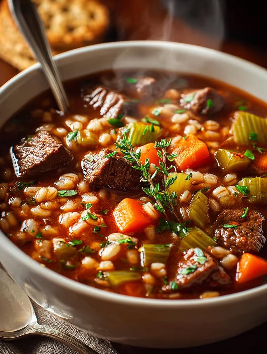 Hearty Beef Barley Soup: 5 Steps to Comforting Goodness 3 Hearty Beef Barley Soup: 5 Steps to Comforting Goodness - Hearty Beef Barley Soup - additional detail