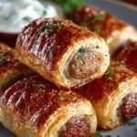 Honey Mustard Sausage Rolls