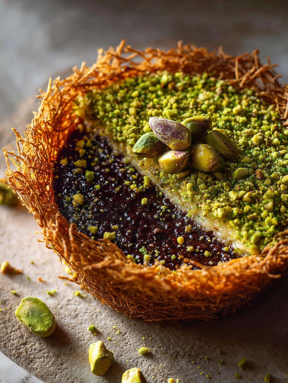 Kataifi Pistachio Chocolate Tart: 8 Steps to Delight - Kataifi Pistachio Chocolate Tart - additional detail