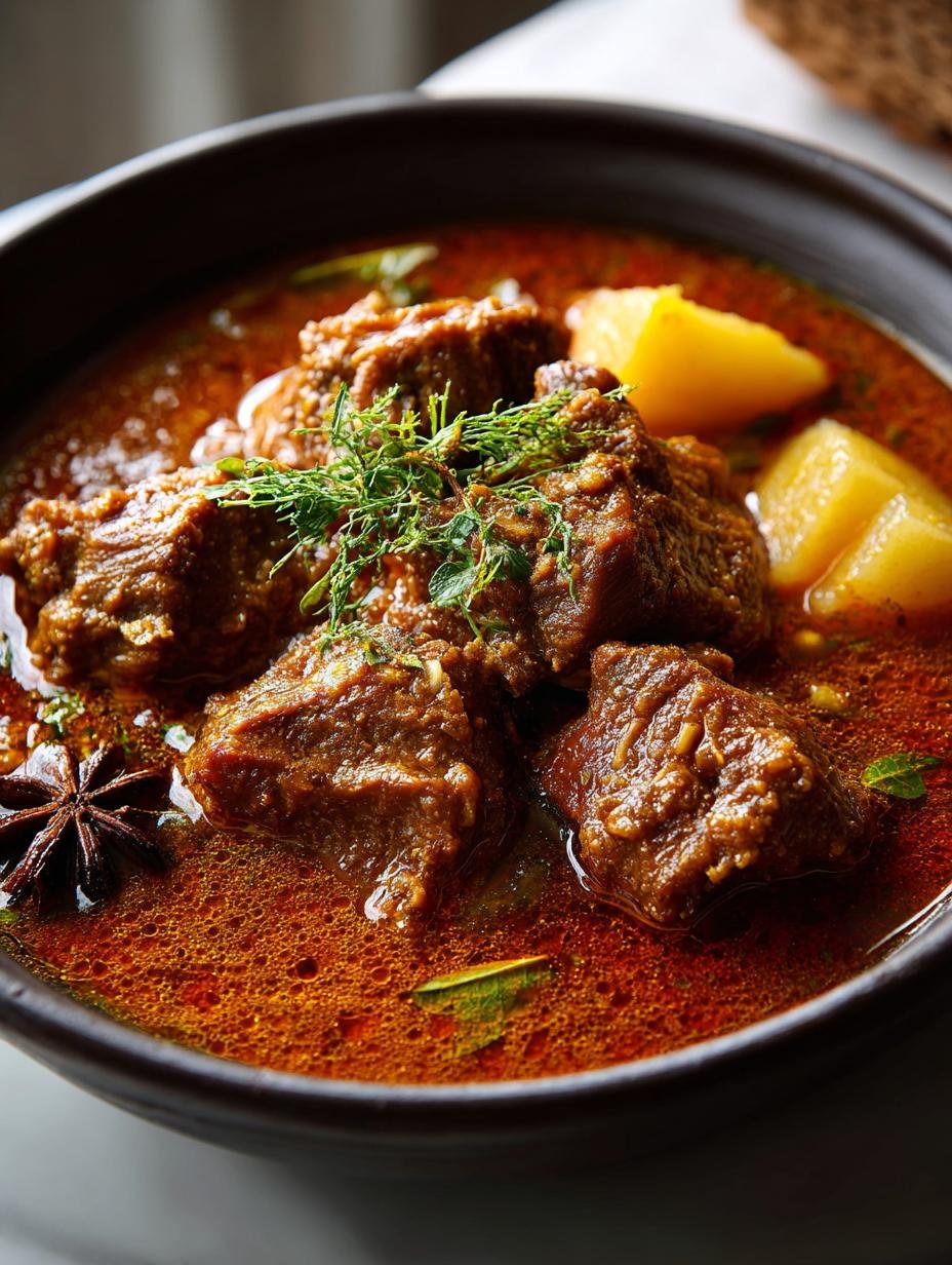Delicious Lamb Hyderabadi Salan Recipe for Comfort - Lamb Hyderabadi Salan - main visual representation