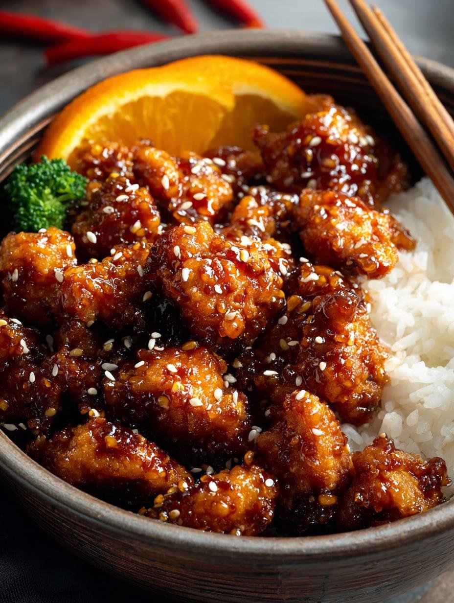 Crispy Orange Chicken: 7 Secrets for Perfect Flavor - Orange Chicken - additional detail