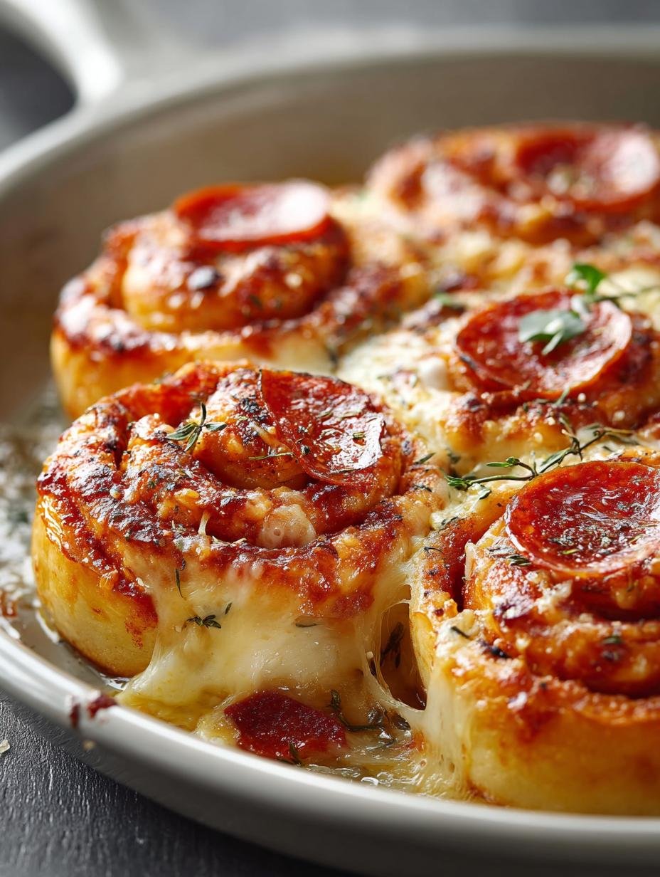 Delicious Pepperoni Pizza Scrolls Recipe for Everyone 1 Pepperoni Pizza Scrolls