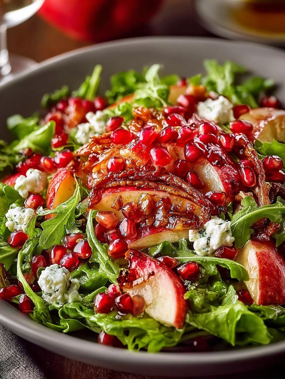 Pomegranate Christmas Salad Honey: A Festive Delight