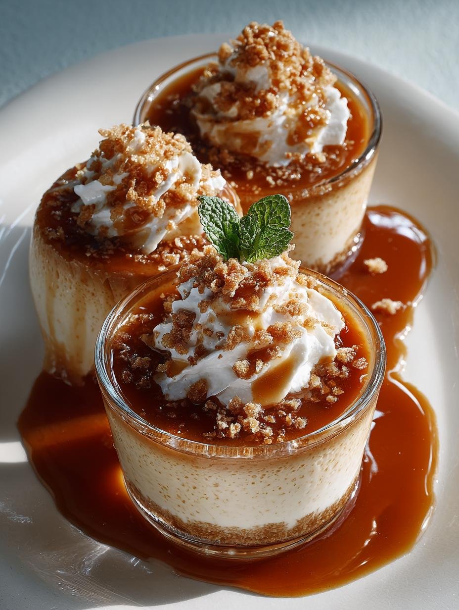 Silky Salted Caramel Puddings for Delightful Indulgence - Salted Caramel Puddings - main visual representation