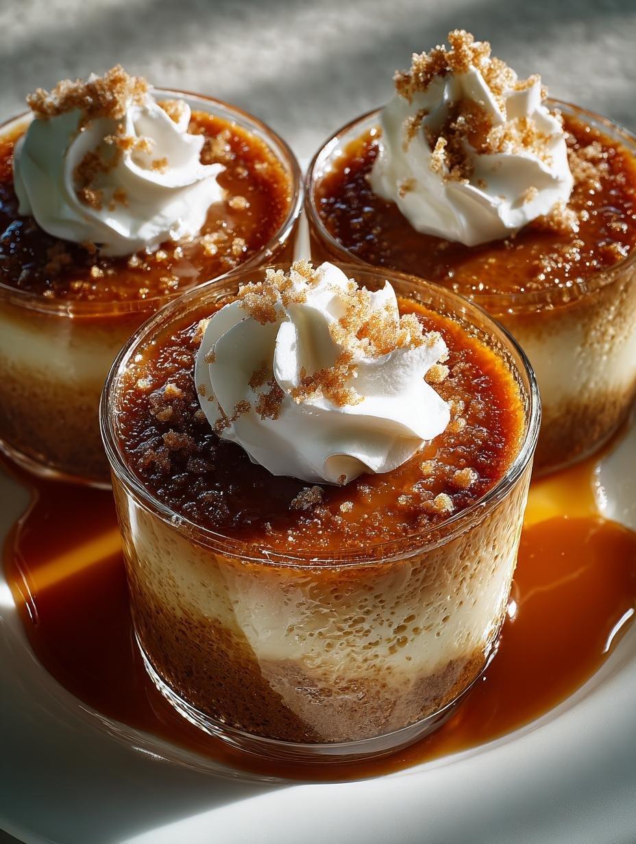 Salted Caramel Puddings