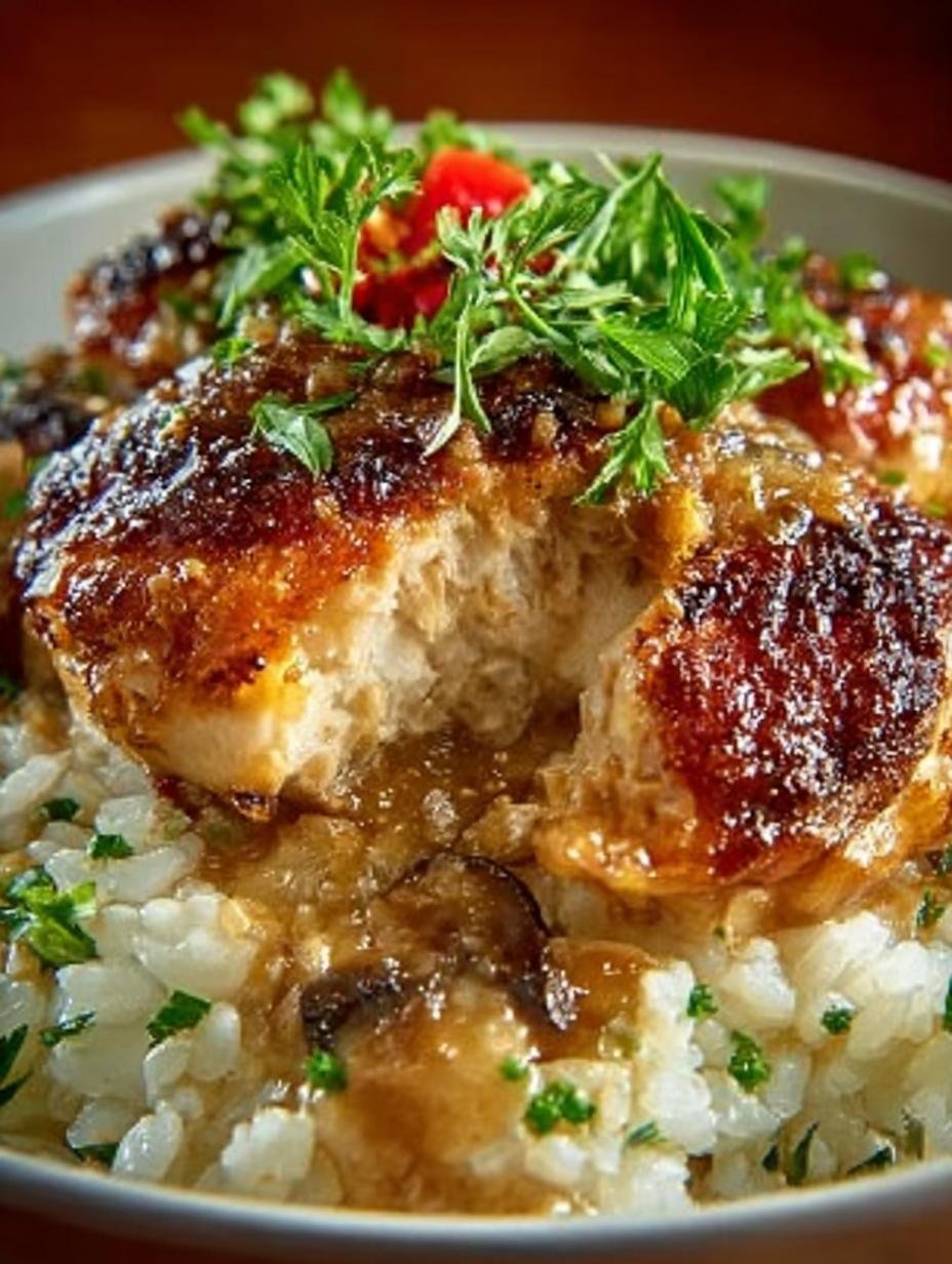 Savory Smothered Chicken Rice: 7 Comforting Steps to Perfection - Savory Smothered Chicken Rice - additional detail
