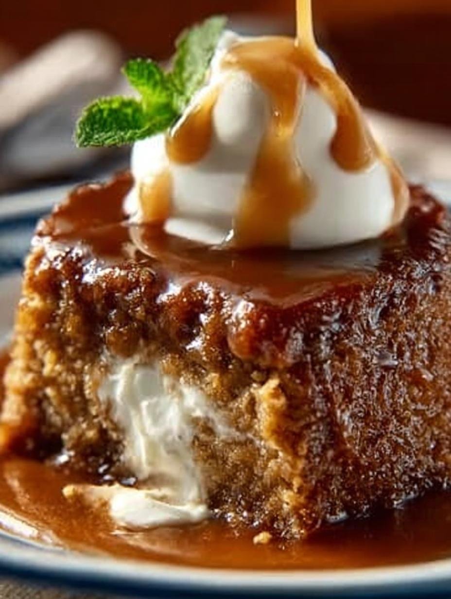Self Saucing Butterscotch Pudding: 7 Steps to Delight 2 Self Saucing Butterscotch Pudding: 7 Steps to Delight - Self Saucing Butterscotch Pudding - main visual representation