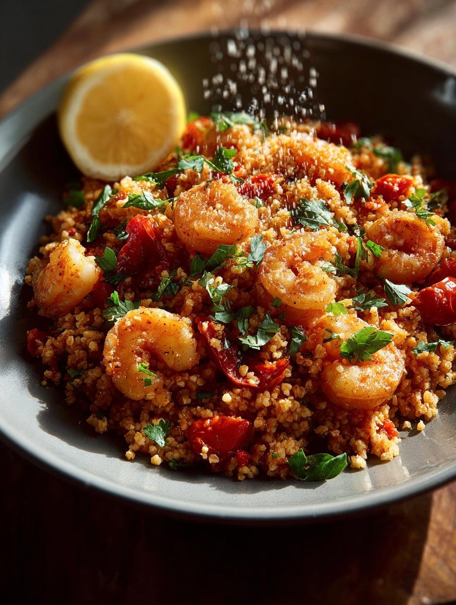 Delicious Shrimp Bulgur Pilaf: 35-Minute Meal - Shrimp Bulgur Pilaf - main visual representation