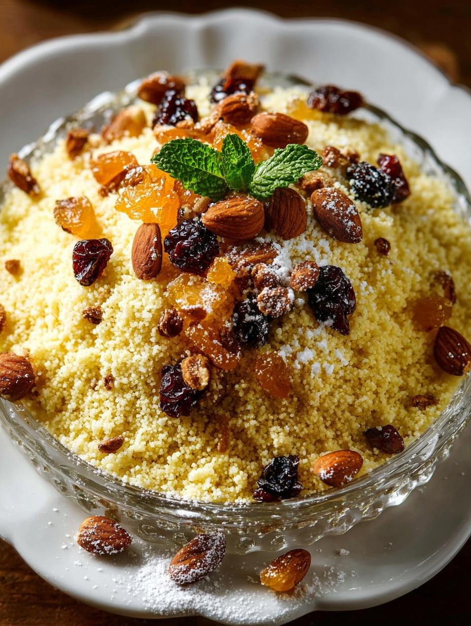 Sweet Couscous with Milk: 7 Irresistible Comforts - Sweet Couscous with Milk - additional detail