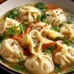 Traditional Chicken Noodle Dumpling