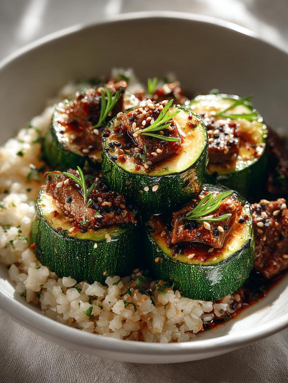 Zucchini with Meat