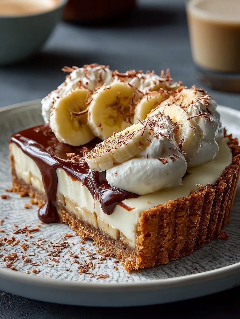 Irresistible Banoffee Pie Dessert Ever with creamy layers and fresh bananas