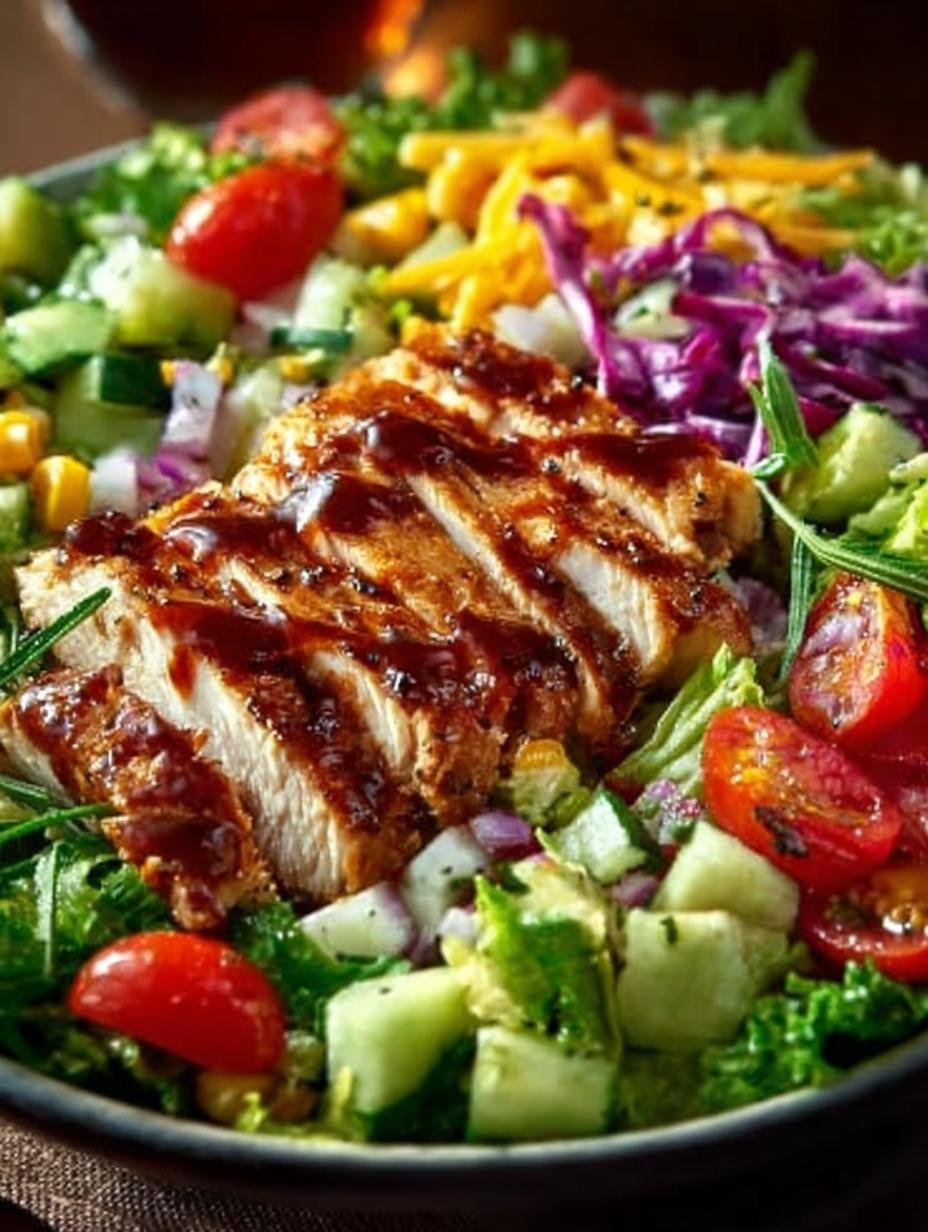 Incredible BBQ Chicken Chopped Salad Recipe for Summer - Bbq Chicken Chopped Salad - additional detail