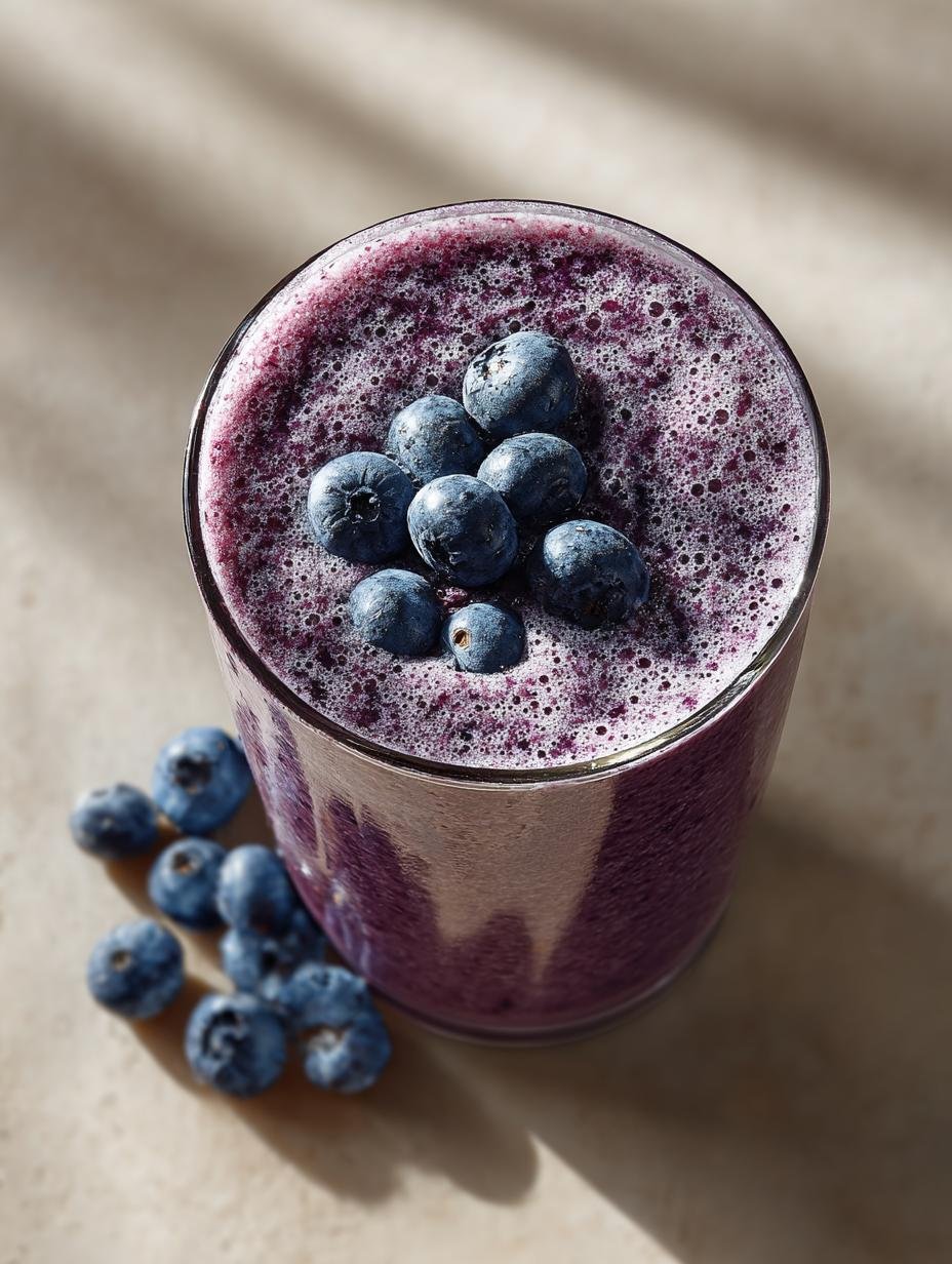 Blueberry Banana Power Smoothie: 5-Minute Energizer - Blueberry Banana Power Smoothie - main visual representation