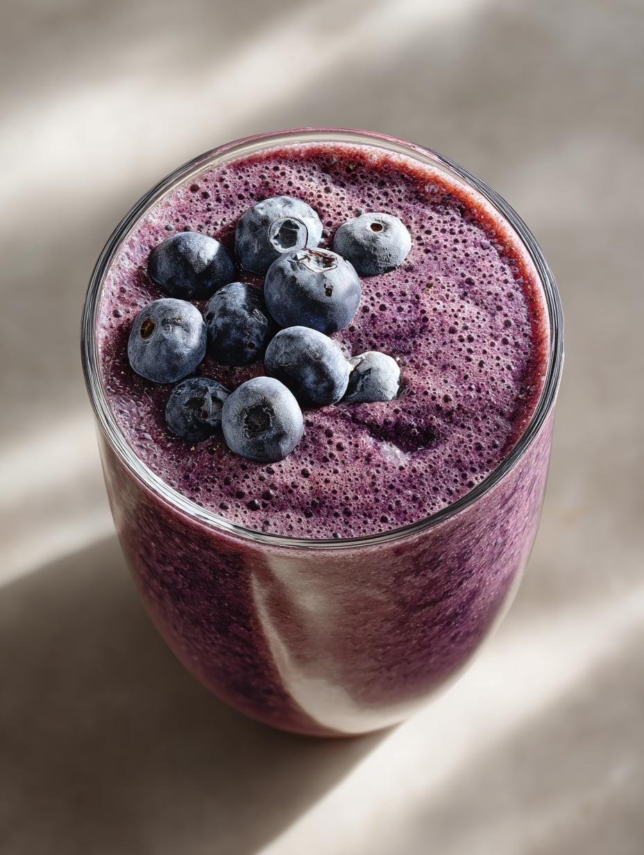 Blueberry Banana Power Smoothie: 5-Minute Energizer - Blueberry Banana Power Smoothie - additional detail