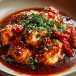 Chicken Arrabbiata Stew Parmesan