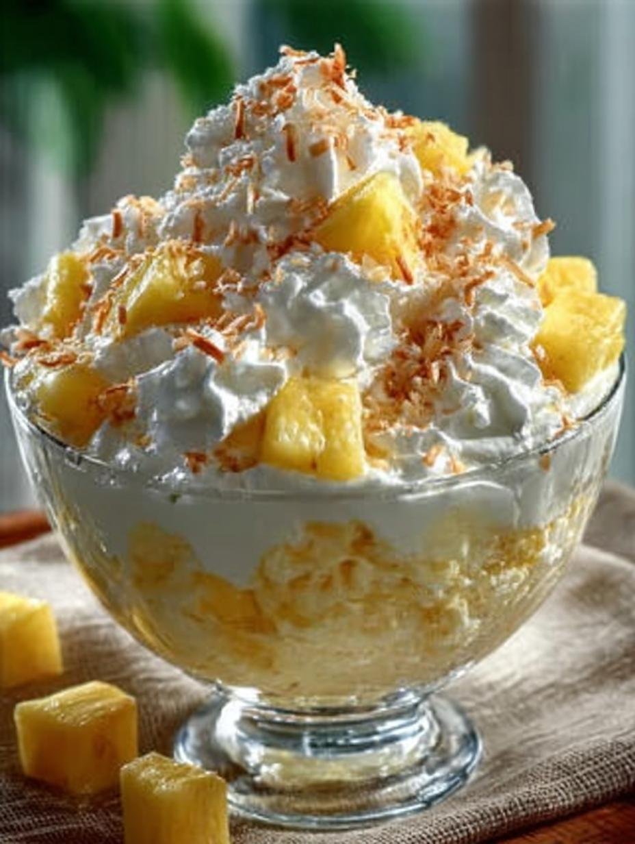 Delicious Cool Whip Pineapple Fluff: 5 Steps to Bliss - Cool Whip Pineapple Fluff - additional detail