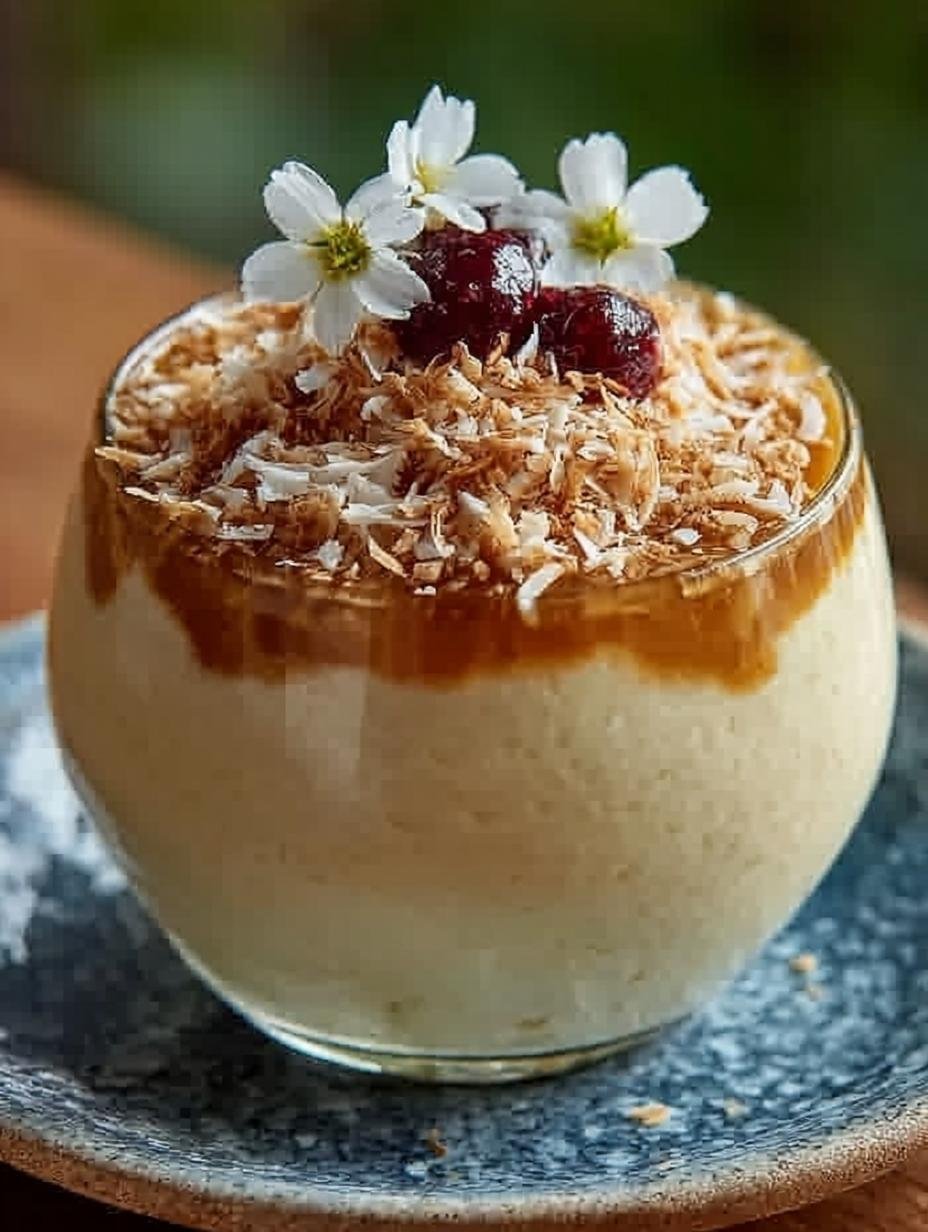 Cozy Coconut Pudding: A Comforting Delight to Savor - Cozy Coconut Pudding - main visual representation