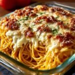 Cream Cheese Spaghetti Casserole