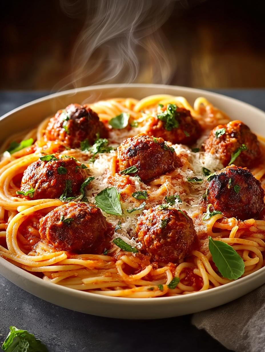 Creamy Spaghetti Meatballs Dinner: 5 Steps to Delight - Creamy Spaghetti Meatballs Dinner - main visual representation