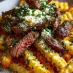 Garlic Parmesan Beef Fries