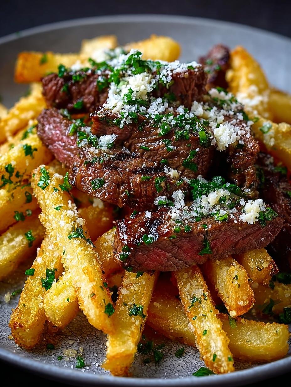 Garlic Parmesan Beef Fries: 5 Irresistible Ways to Enjoy - Garlic Parmesan Beef Fries - additional detail