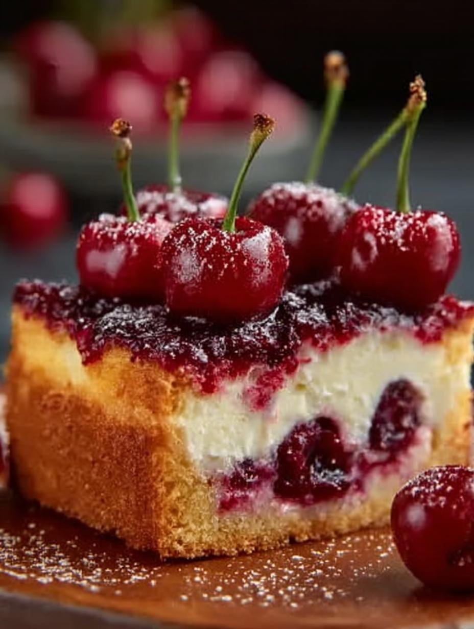Irresistible Cherry Cake with Pudding: 12 Perfect Steps - Irresistible Cherry Cake with - additional detail