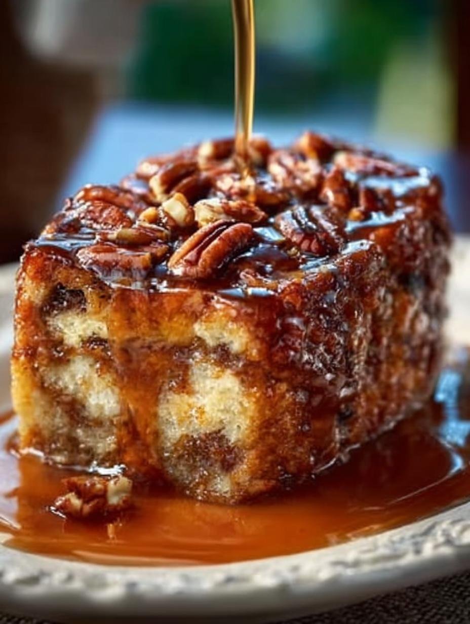 Irresistible Pecan Caramel Bread Pudding Recipe to Savor