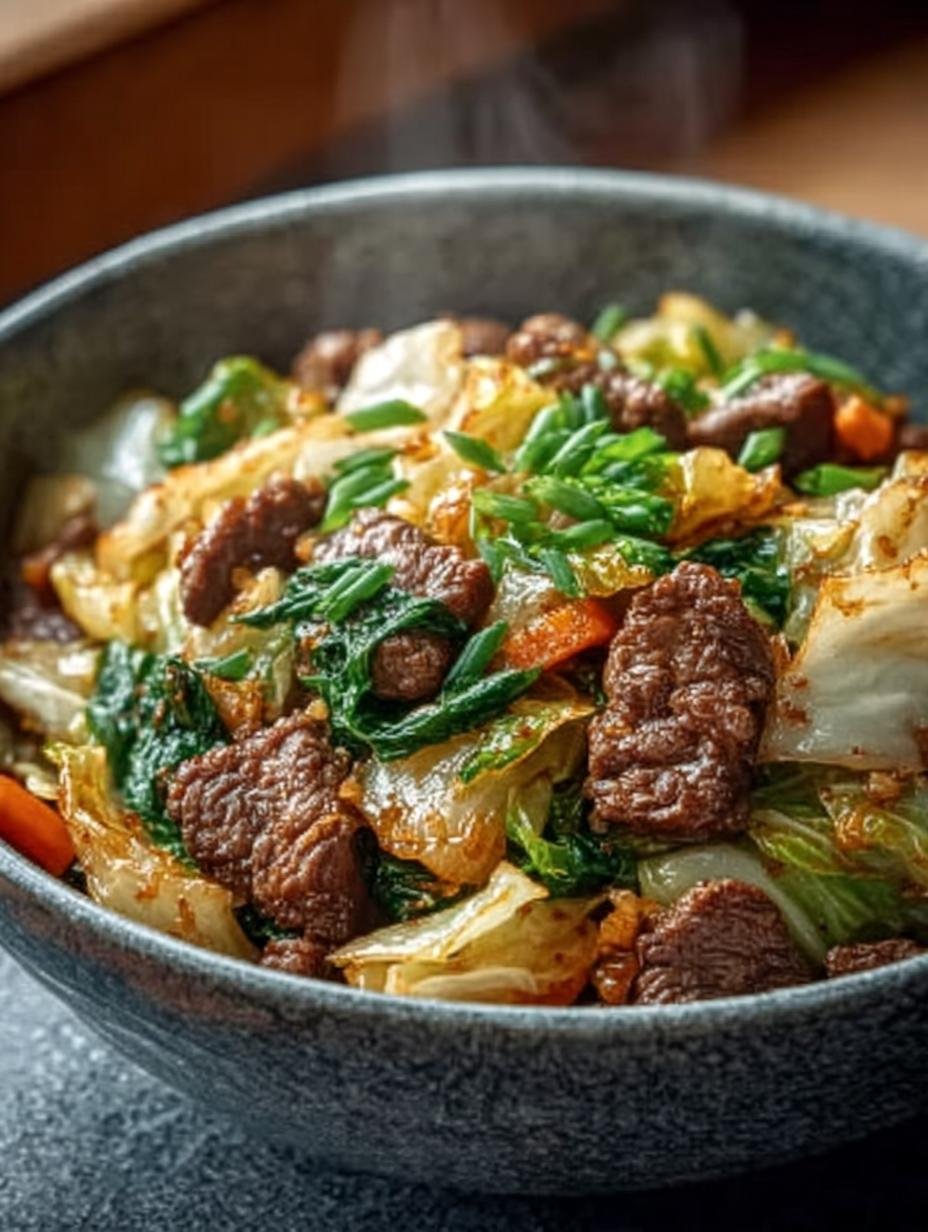 Keto Beef Cabbage Stir: 5 Amazing Reasons to Try It - Keto Beef Cabbage Stir - additional detail
