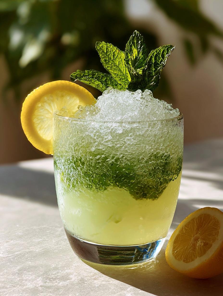 Limonana Mint Lemonade