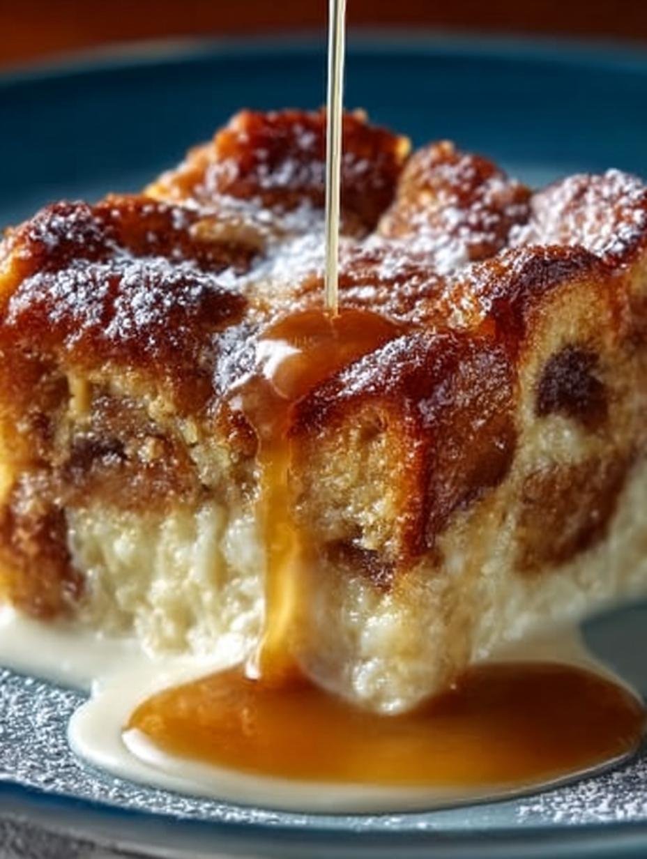 Classic New Orleans Bread Pudding with Bourbon Sauce - New Orleans Bread Pudding - additional detail